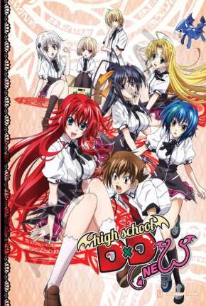 Capa para download torrent de Desenho High School DxD New - Legendado