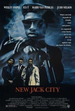 Capa para download torrent de Filme New Jack City - A Gangue Brutal