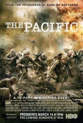 Capa para download torrent de Série O Pacífico - The Pacific Completa