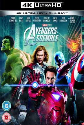 Capa para download torrent de Filme Os Vingadores 4K