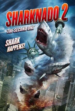 Capa para download torrent de Filme Sharknado 2 - A Segunda Onda