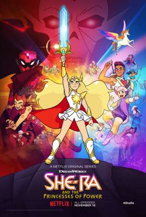 Capa para download torrent de Desenho She-Ra e as Princesas do Poder