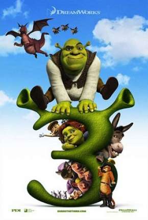 Capa para download torrent de Filme Shrek 3