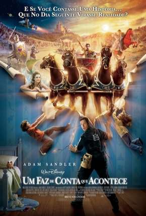 Capa para download torrent de Filme Um Faz De Conta Que Acontece - Bedtime Stories