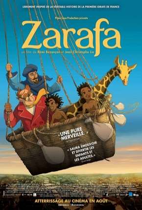 Capa para download torrent de Filme Zarafa
