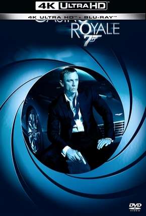 Capa para download torrent de Filme 007 - Cassino Royale - 4K
