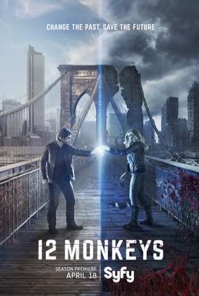 Capa para download torrent de Série 12 Monkeys - 3ª Temporada Completa