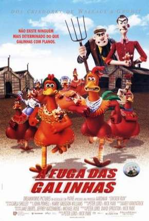 Capa para download torrent de Filme A Fuga das Galinhas - Chicken Run
