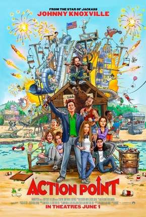Capa para download torrent de Filme Action Point BD-R
