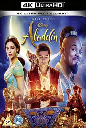 Capa para download torrent de Filme Aladdin - 4K HDR