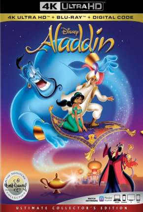 Capa para download torrent de Filme Aladdin - Animação 4K
