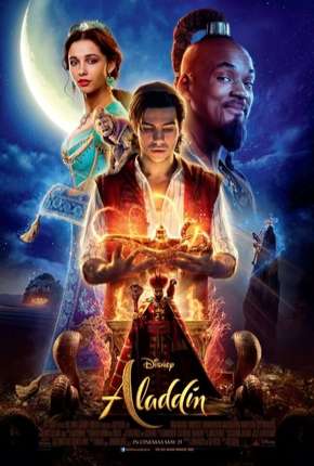 Capa para download torrent de Filme Aladdin - Live Action