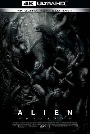 Capa para download torrent de Filme Alien - Covenant - 4K