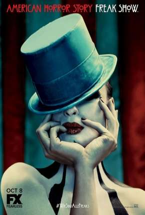 Capa para download torrent de Série American Horror Story - Freak Show - 4ª Temporada