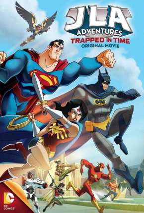 Capa para download torrent de Filme As Aventuras da Liga da Justiça - Armadilha do Tempo