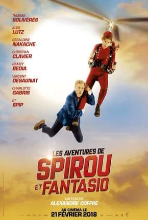 Capa para download torrent de Filme As Fantásticas Aventuras de Spirou e Fantásio