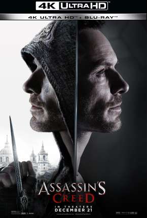 Capa para download torrent de Filme Assassins Creed - 4K