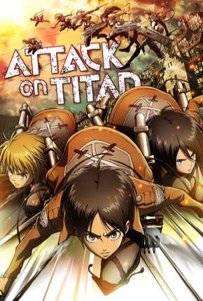 Capa para download torrent de Desenho Ataque dos Titãs - Shingeki no kyojin 1ª Temporada
