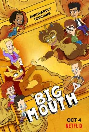 Capa para download torrent de Desenho Big Mouth - 3ª Temporada Completa