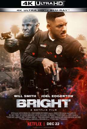 Capa para download torrent de Filme Bright - 4K
