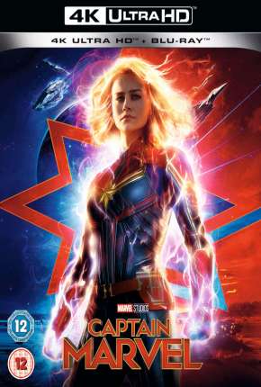 Capa para download torrent de Filme Capitã Marvel 4K