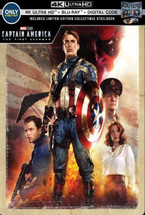 Capa para download torrent de Filme Capitão América - O Primeiro Vingador 4K Remux