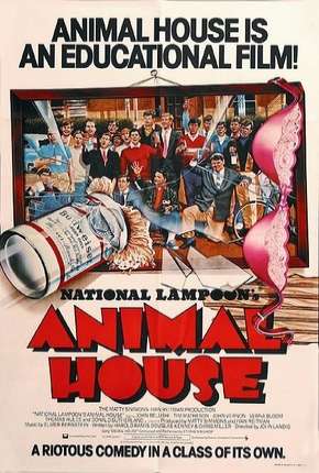 Capa para download torrent de Filme Clube dos Cafajestes - National Lampoons Animal House