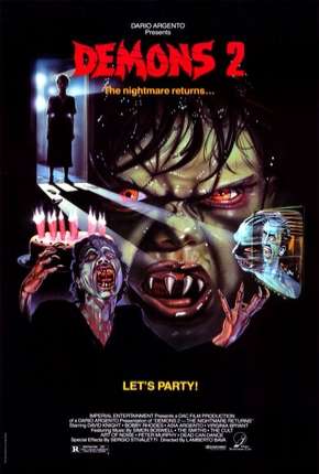Capa para download torrent de Filme Demons 2 - Eles Voltaram - Legendado