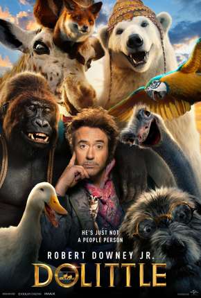Capa para download torrent de Filme Dolittle