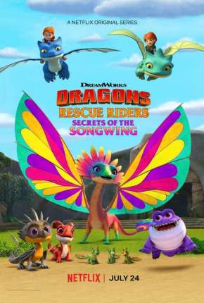 Capa para download torrent de Filme Dragões - Equipe de Resgate: Os segredos do Melo-Draco