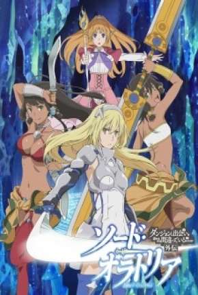 Capa para download torrent de Desenho Dungeon ni Deai wo Motomeru no wa Machigatteiru Darou ka Gaiden - Sword Oratoria