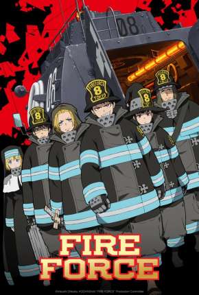 Capa para download torrent de Desenho Enen no Shouboutai - Fire Force