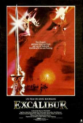 Capa para download torrent de Filme Excalibur