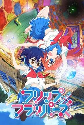 Capa para download torrent de Desenho Flip Flappers - Legendado
