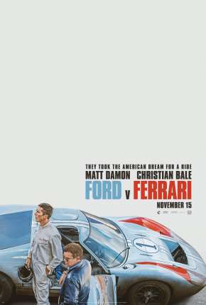 Capa para download torrent de Filme Ford v Ferrari - Legendado