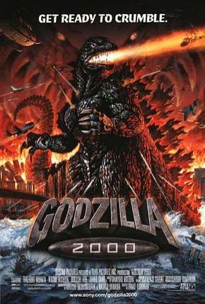 Capa para download torrent de Filme Godzilla 2000