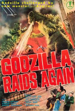 Capa para download torrent de Filme Godzilla Contra-Ataca - Legendado