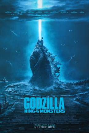 Capa para download torrent de Filme Godzilla II - Rei dos Monstros - DVD-R