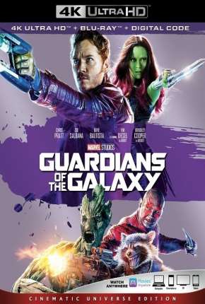 Capa para download torrent de Filme Guardiões da Galáxia 4K