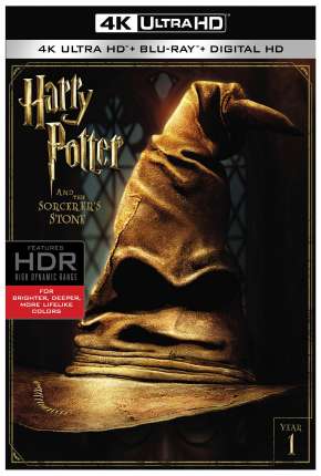 Capa para download torrent de Filme Harry Potter e a Pedra Filosofal - Versão de Cinema 4K