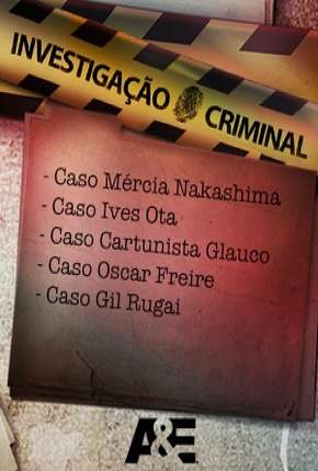 Capa para download torrent de Série Investigação Criminal - 1ª Temporada