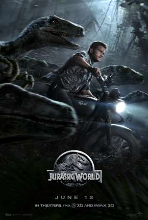 Capa para download torrent de Filme Jurassic World - O Mundo dos Dinossauros - IMAX OPEN MATTE