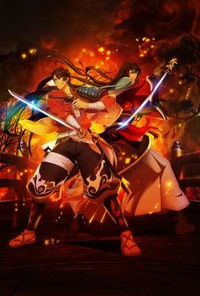 Capa para download torrent de Desenho Katsugeki Touken Ranbu - Legendado