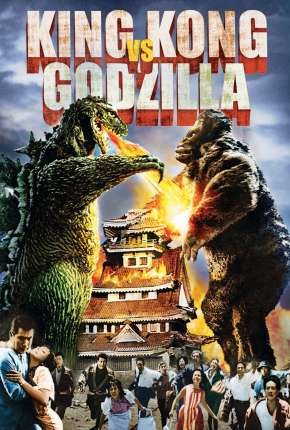 Capa para download torrent de Filme King Kong vs. Godzilla - Legendado