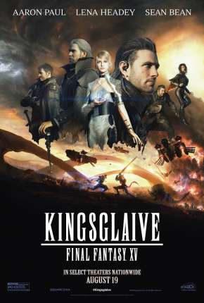 Capa para download torrent de Filme Kingsglaive - Final Fantasy XV
