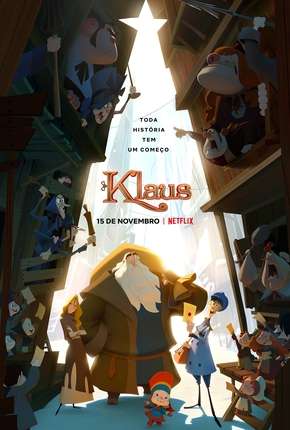 Capa para download torrent de Filme Klaus