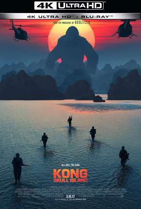 Capa para download torrent de Filme Kong - A Ilha da Caveira - 4K