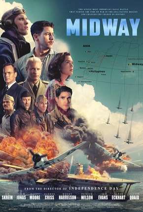 Capa para download torrent de Filme Midway - Batalha em Alto Mar