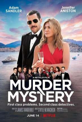 Capa para download torrent de Filme Mistério no Mediterrâneo - Murder Mystery Netflix