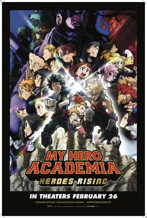 Capa para download torrent de Filme My Hero Academia: Ascensão dos Heróis - Legendado